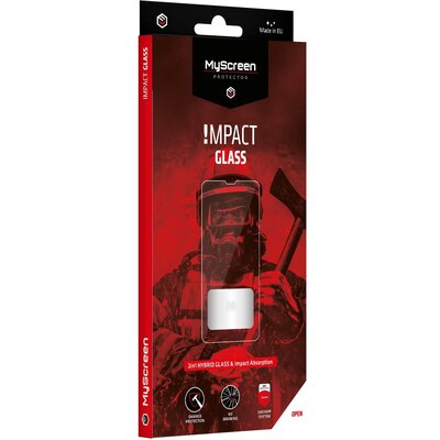Szkło hybrydowe MYSCREEN ImpactGLASS do Apple iPhone 13 Mini