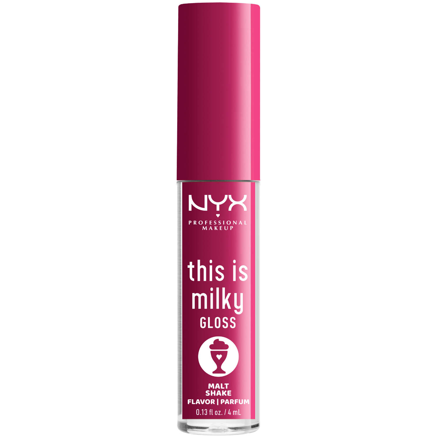 NYX Professional Makeup This Is Milky Gloss błyszczyk do ust malt shake, 4 ml