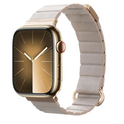 Pasek CRONG Eclipse do Apple Watch do koperty 38/40/41/42mm Beżowy