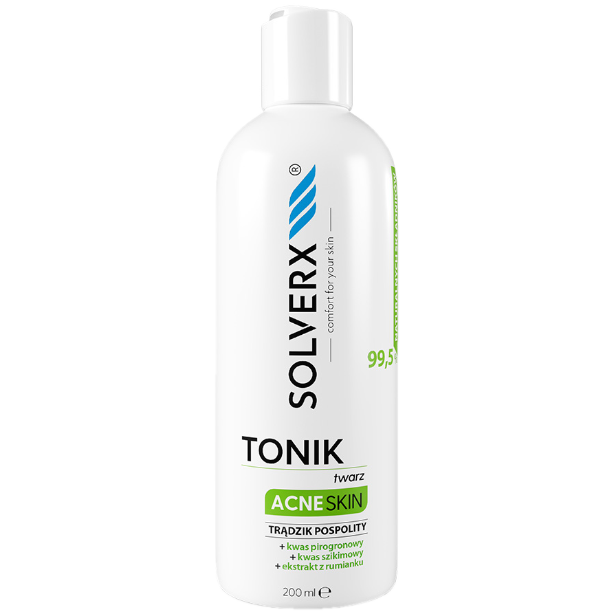 Solverx Acne Skin tonik do twarzy, 200 ml