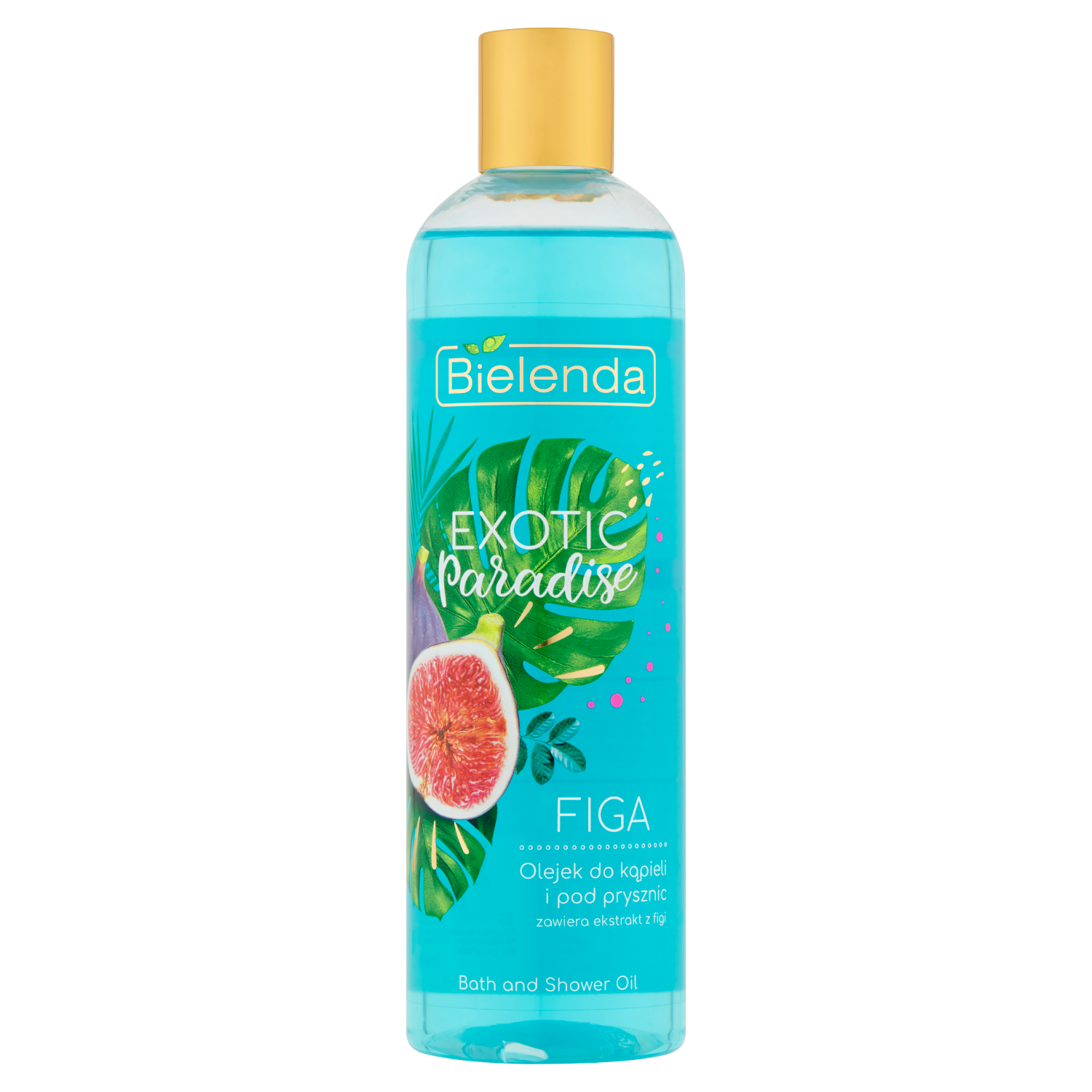 Bielenda Exotic Paradise olejek do kąpieli i pod prysznic z ekstraktem z figi, 400 ml