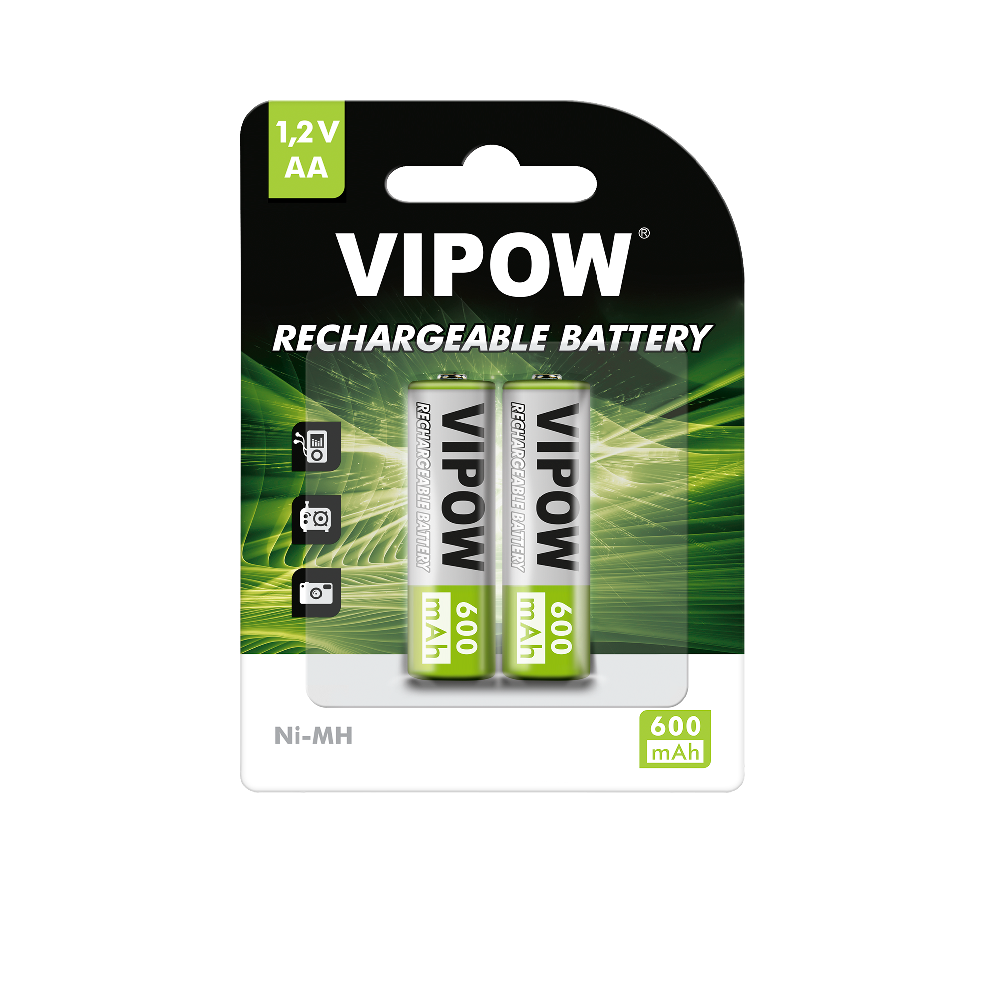 Akumulatorki Vipow AA 600 mAh