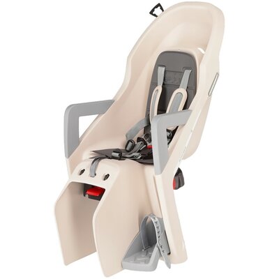 Fotelik rowerowy POLISPORT Guppy RS Tylny Rura podsiodłowa 22kg Beżowy