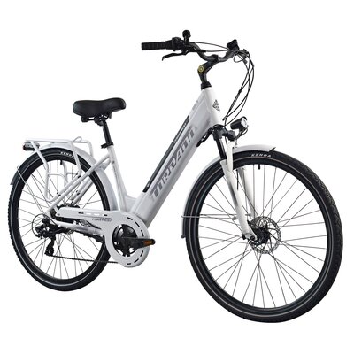 Rower elektryczny TORPADO Venere D18 28 cali Biały