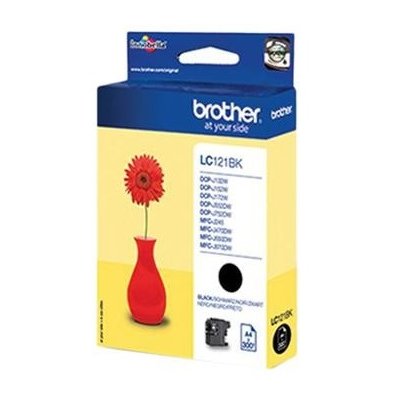 Tusz BROTHER Czarny 7 ml LC-121BK