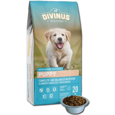 Karma dla psa DIVINUS Puppy Kurczak 20 kg