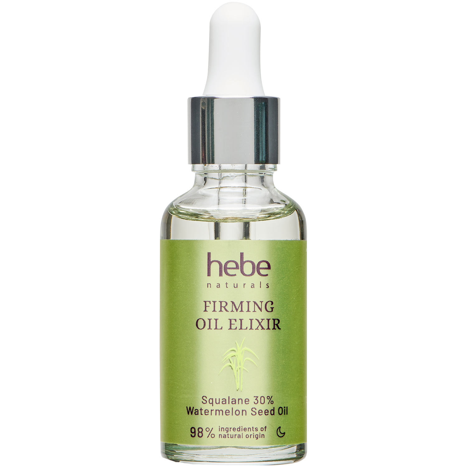 Hebe Naturals Firming Oil Elixir ujędrniający eliksir olejkowy ze skwalanem do twarzy, 30 ml