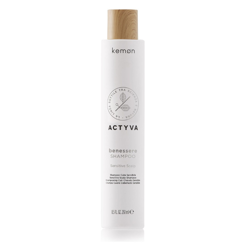 Kemon Actyva Benessere szampon do wrażliwej skóry głowy, 250 ml