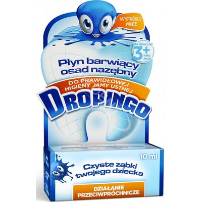 Płyn barwiący osad nazębny AFLOFARM Dropingo 10 ml