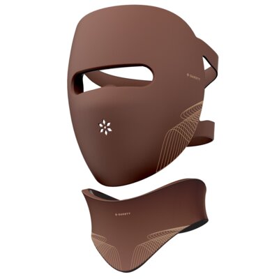 Maska LED do twarzy i dekoltu GARETT BEAUTY Skin Ritual Face & Neck Brązowy