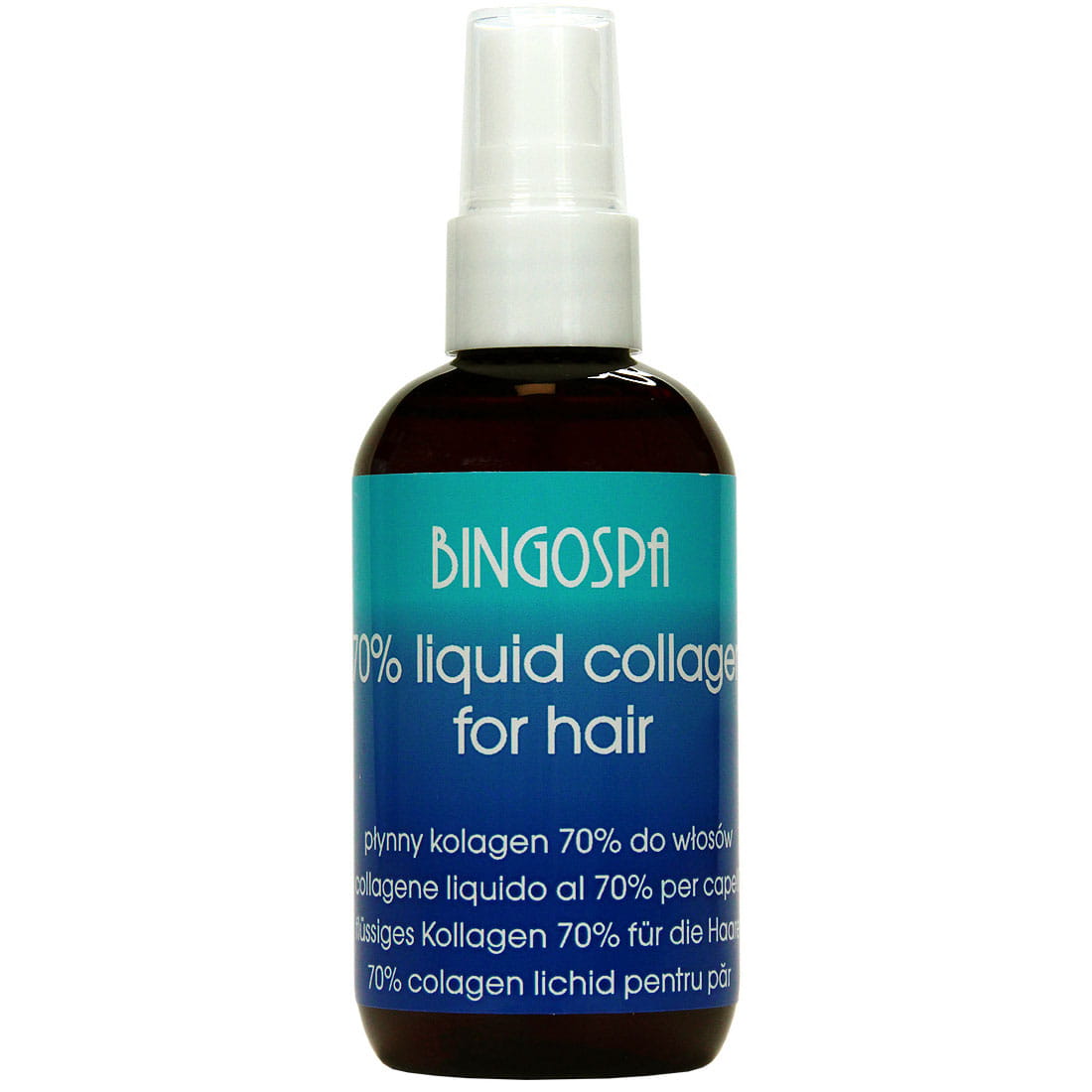 Bingospa 70% kolagen do włosów, na porost i objętość, 100 ml