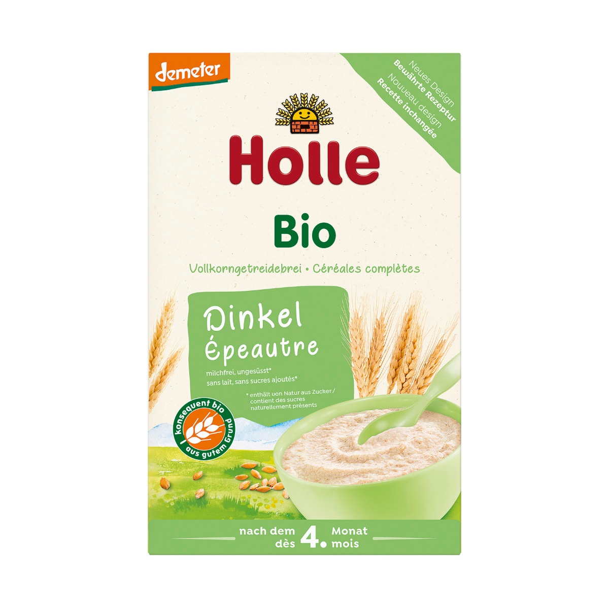 Holle BIO Demeter kaszka orkiszowa pełnoziarnista, 250 g