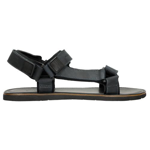 Wojas Granatowe Sandały Męskie Z Regulowanymi Paskami