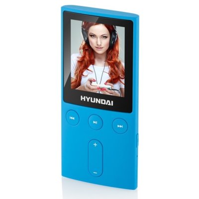 Odtwarzacz mp3 HYUNDAI MPC501GB4FMBL 4GB Niebieski