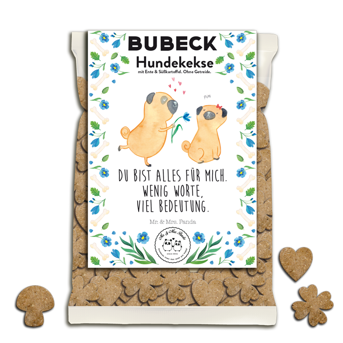 Bubeck Ciasteczka dla psa Mr. & Mrs. Panda z kaczką