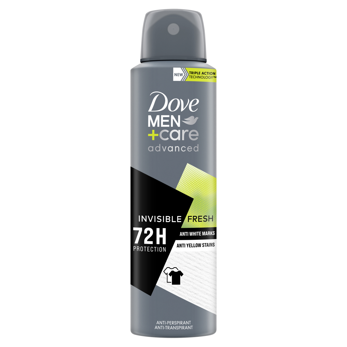 Dove Men+Care Advanced Invisible Fresh Antyperspirant w aerozolu, 150 ml