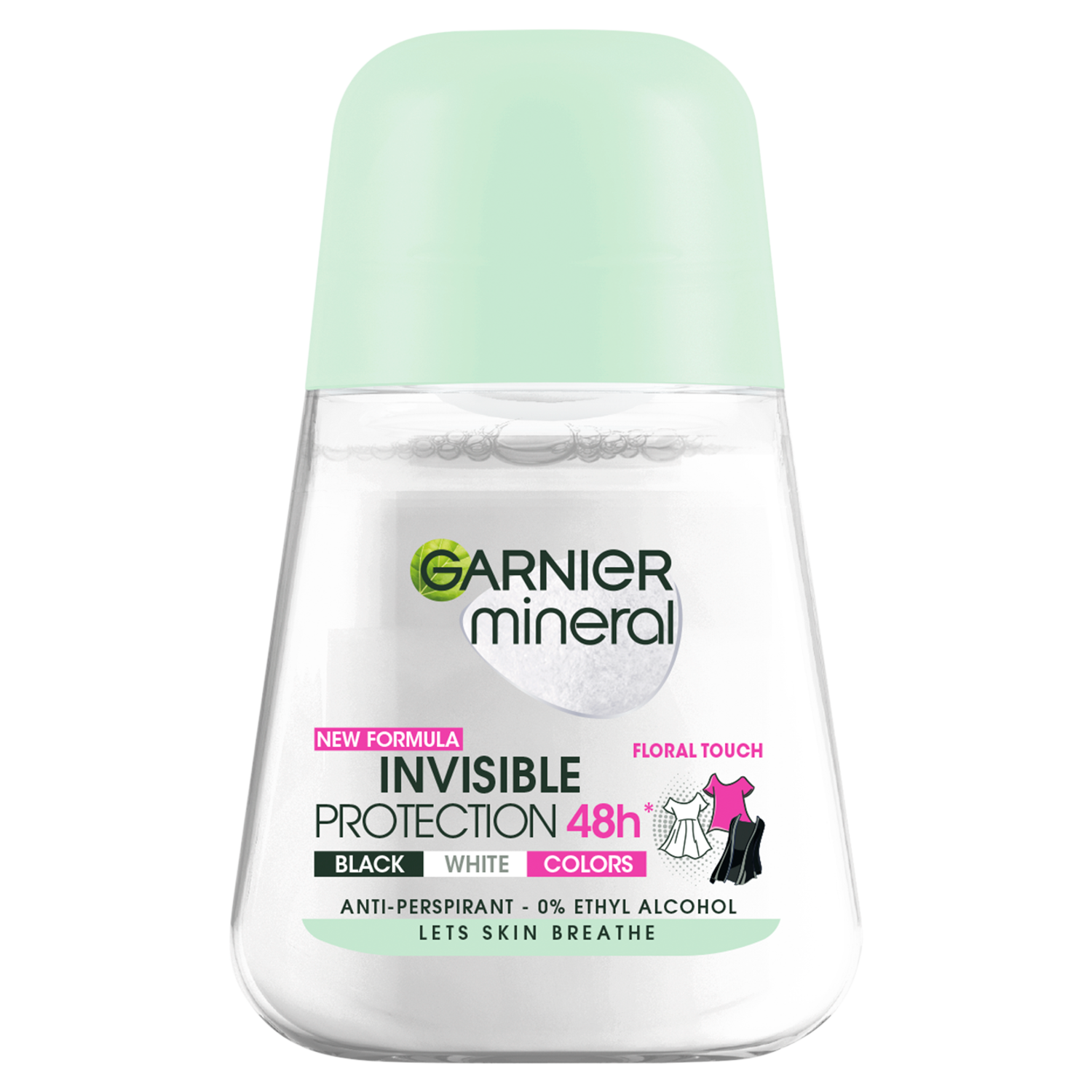 Garnier Mineral Invisible Protection 48h antyperspirant w kulce damski, 50 ml