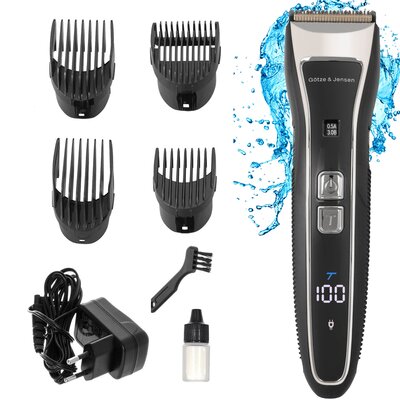 Strzyżarka GÖTZE & JENSEN CL700 bezprzewodowa 4 nakładki trymer do brody 0.5-30 mm