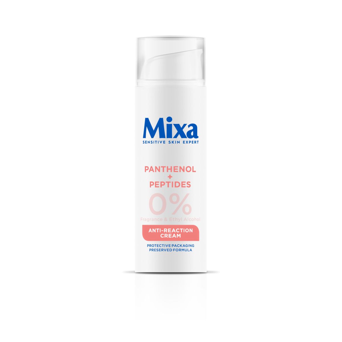 Mixa Anti Reaction nawilżająco-regenerujący krem przeciw zaczerwienieniom dla skóry reaktywnej, 50 ml