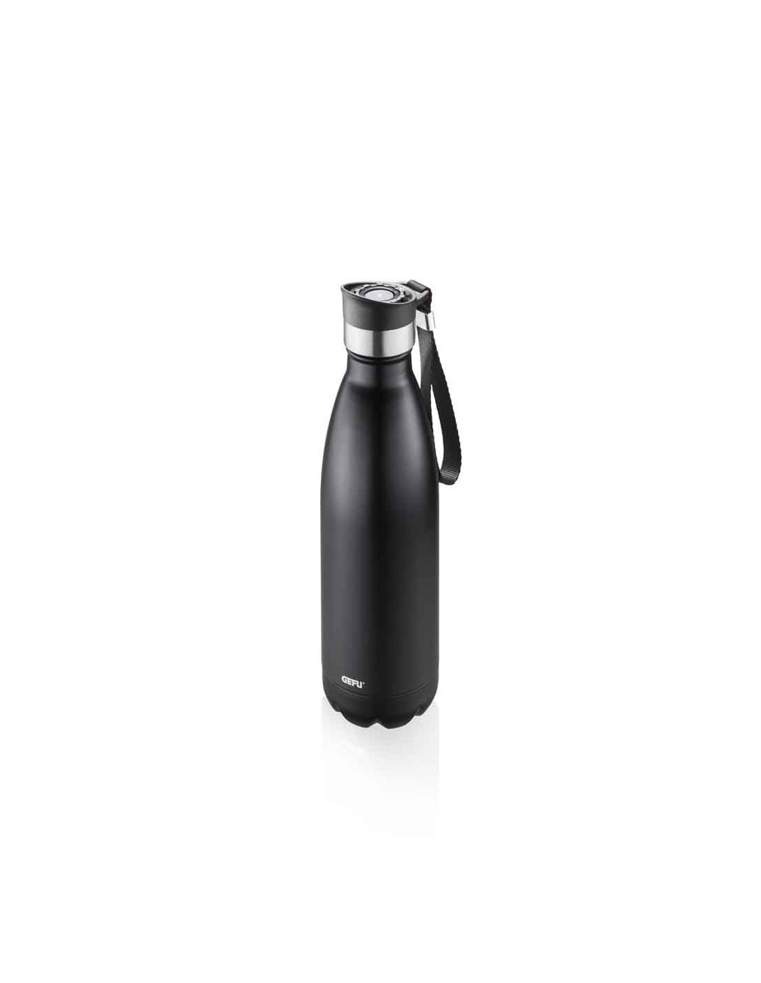 GEFU - Butelka termiczna OLIMPIO, czarna 500 ml