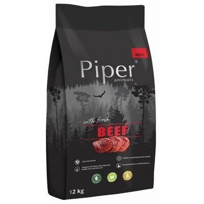 Karma dla psa PIPER Animals z wołowiną 12 kg