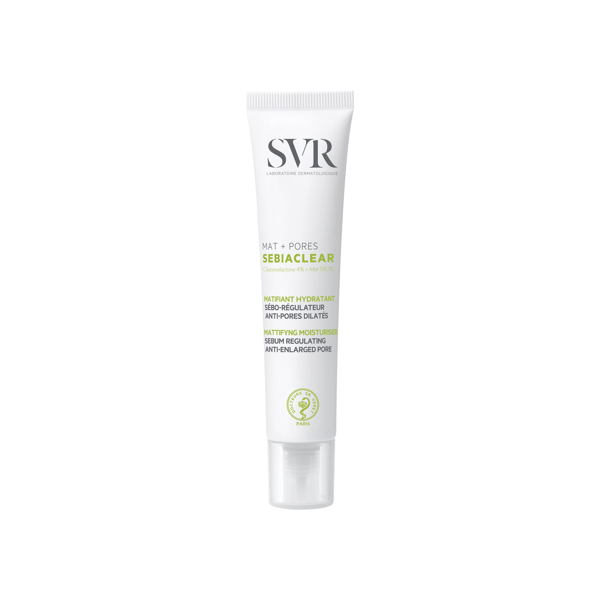 SVR Sebiaclear regulujący krem matujący do twarzy, 40 ml