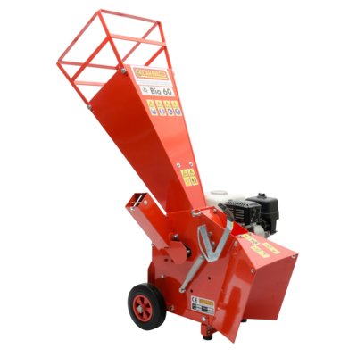 Rozdrabniacz do gałęzi CARAVAGGI Bio 60 Honda GX 200 spalinowy 4.1kW średnica cięcia 40mm