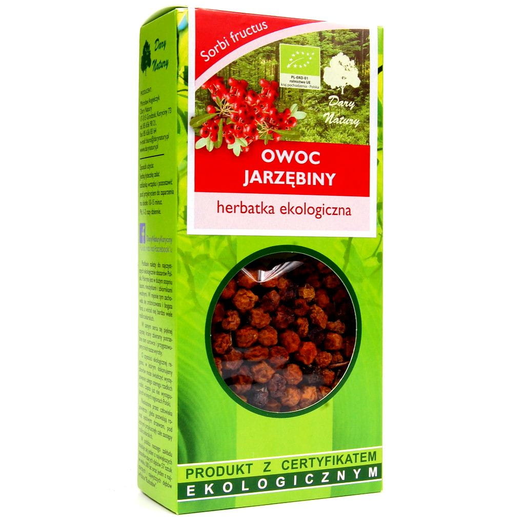 Jarzębina owoc BIO 50g (Dary Natury)