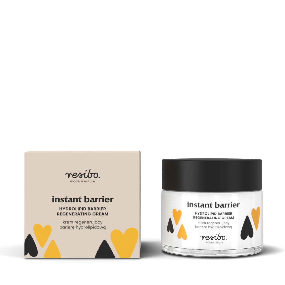 Resibo Instant Barrier krem regenerujący barierę hydrolipidową do twarzy, 50 ml