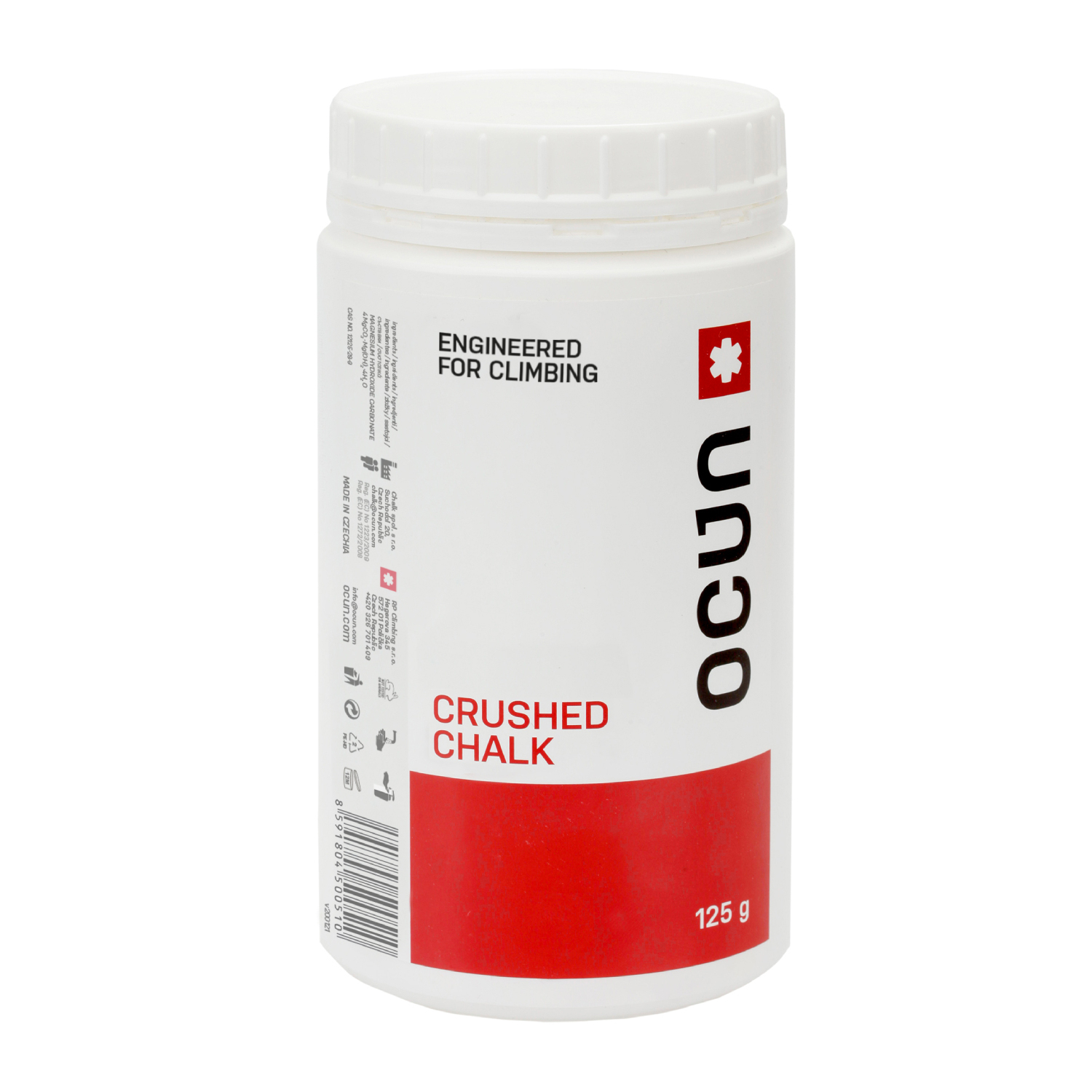 Magnezja Ocun CRUSHED CHALK CONTAINER 125 g - ONESIZE