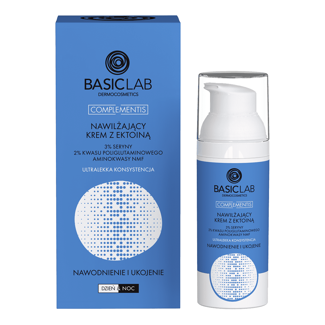Basiclab Complementis nawilżający krem z ektoiną o ultra konsystencji, 50 ml