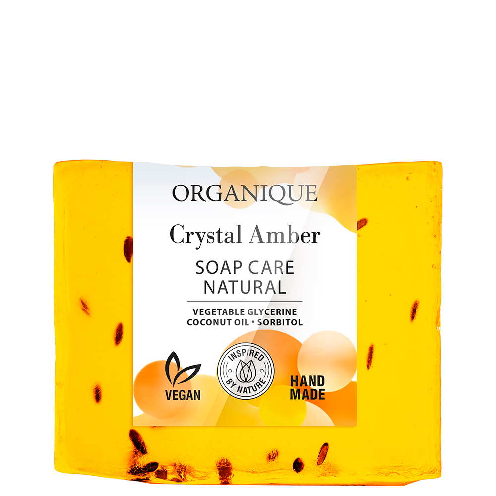 Organique Crystal Amber mydło glicerynowe w kostce, 100 g