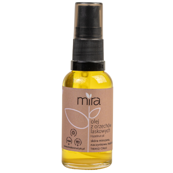 Mira Oleje olej z orzecha laskowego nierafinowany, 30 ml