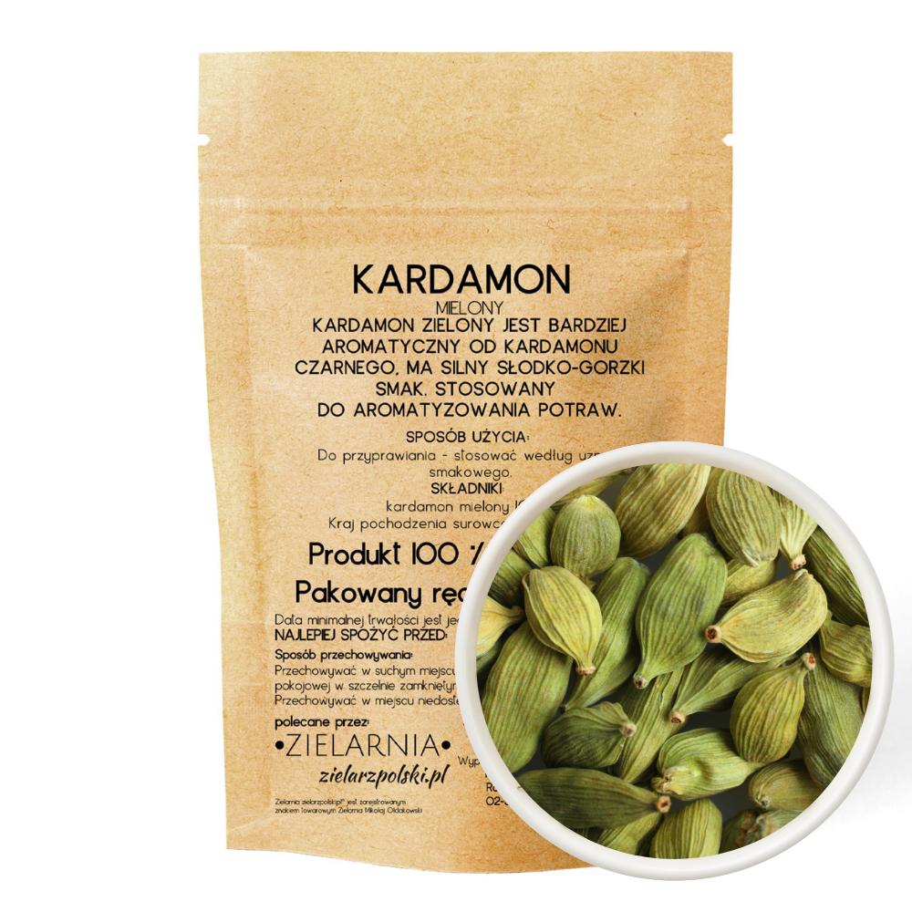 Kardamon ziarno 50 g (Zielarz polski)