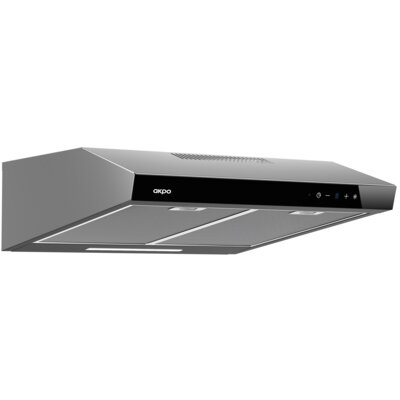 Okap AKPO WK-9 K glass 60 Inox/czarne szkło 286.2m3/h 70dB klasa C