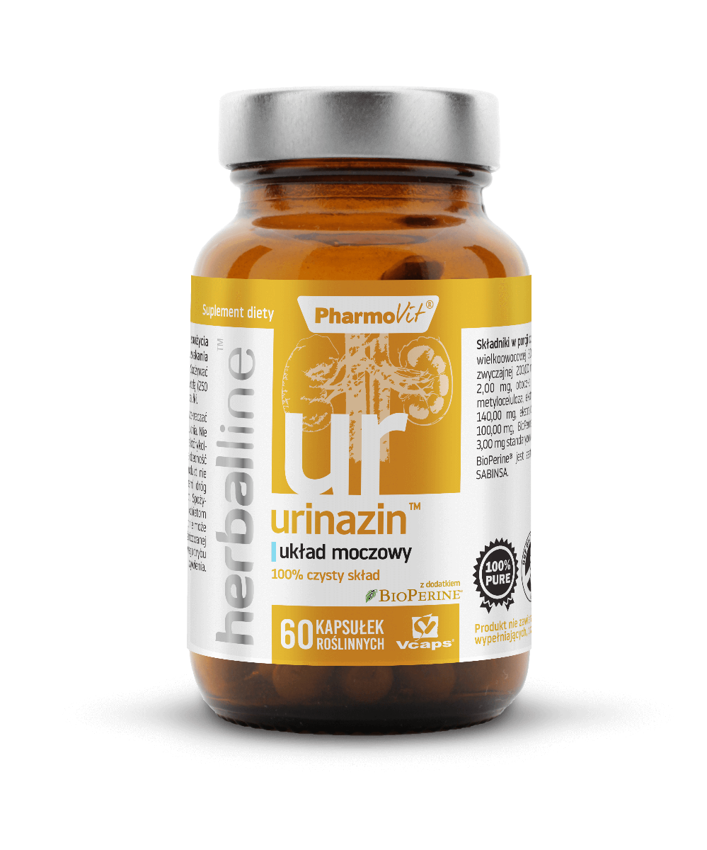 Pharmovit urinazin™ układ moczowy, suplement diety, 60 kapsułek