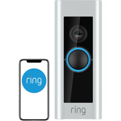 Wideodomofon RING Video Doorbell Pro B08M125RNW-S Srebrny