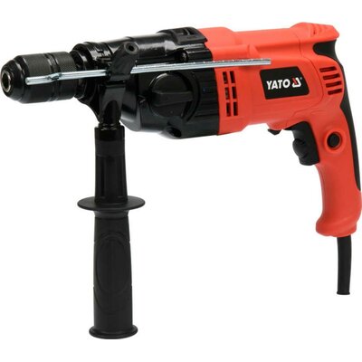 Wiertarka udarowa YATO YT-82044 sieciowa 1050W + dodatkowy uchwyt + ogranicznik