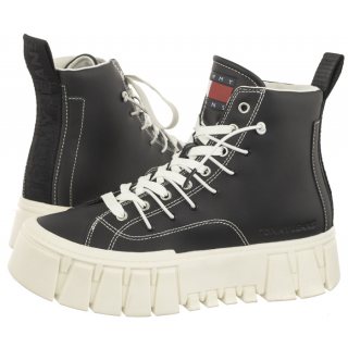 Sneakersy Tommy Hilfiger Tjw Platform Mc Black EN0EN02498 BDS