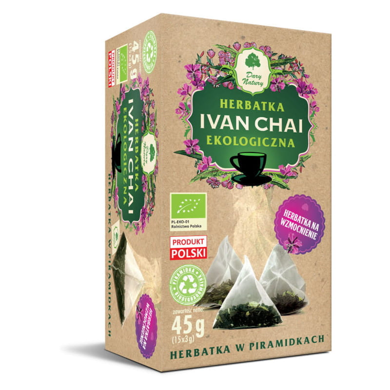 HERBATKA IVAN CHAI fix (piramidki) EKO (Dary Natury)