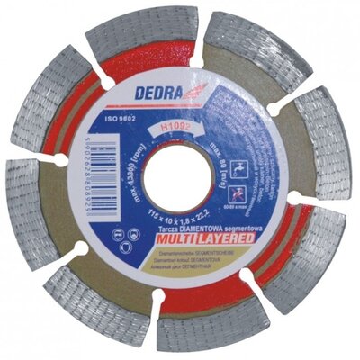 Tarcza do cięcia DEDRA H1095 180 mm