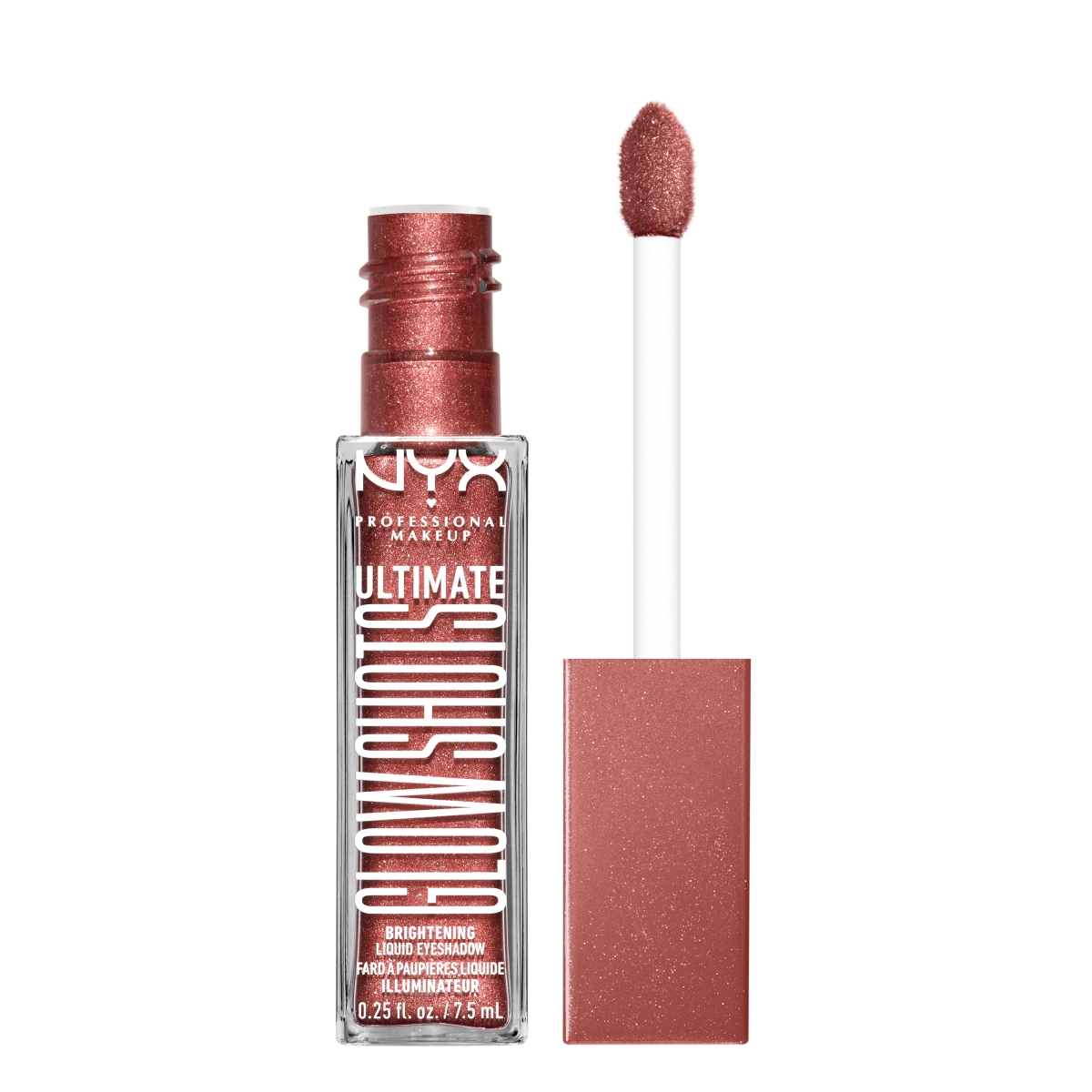 NYX Professional Makeup Ultimate Glow Shots cień do powiek w płynie passnfruit posh, 7,5 ml