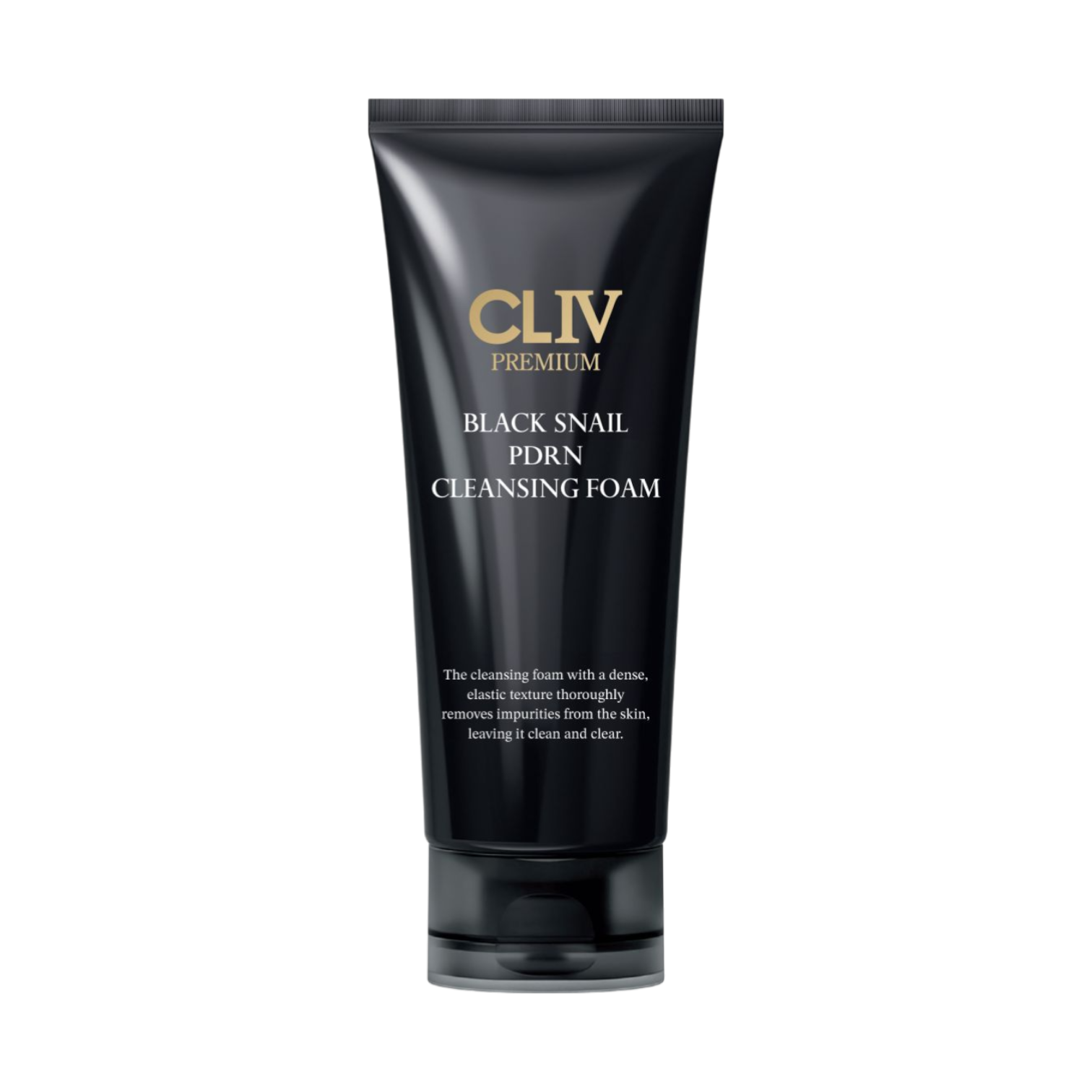 CLIV BLACK SNAIL głęboko oczyszczająca pianka do mycia twarzy czarny ślimak&PDRN, 120 ml