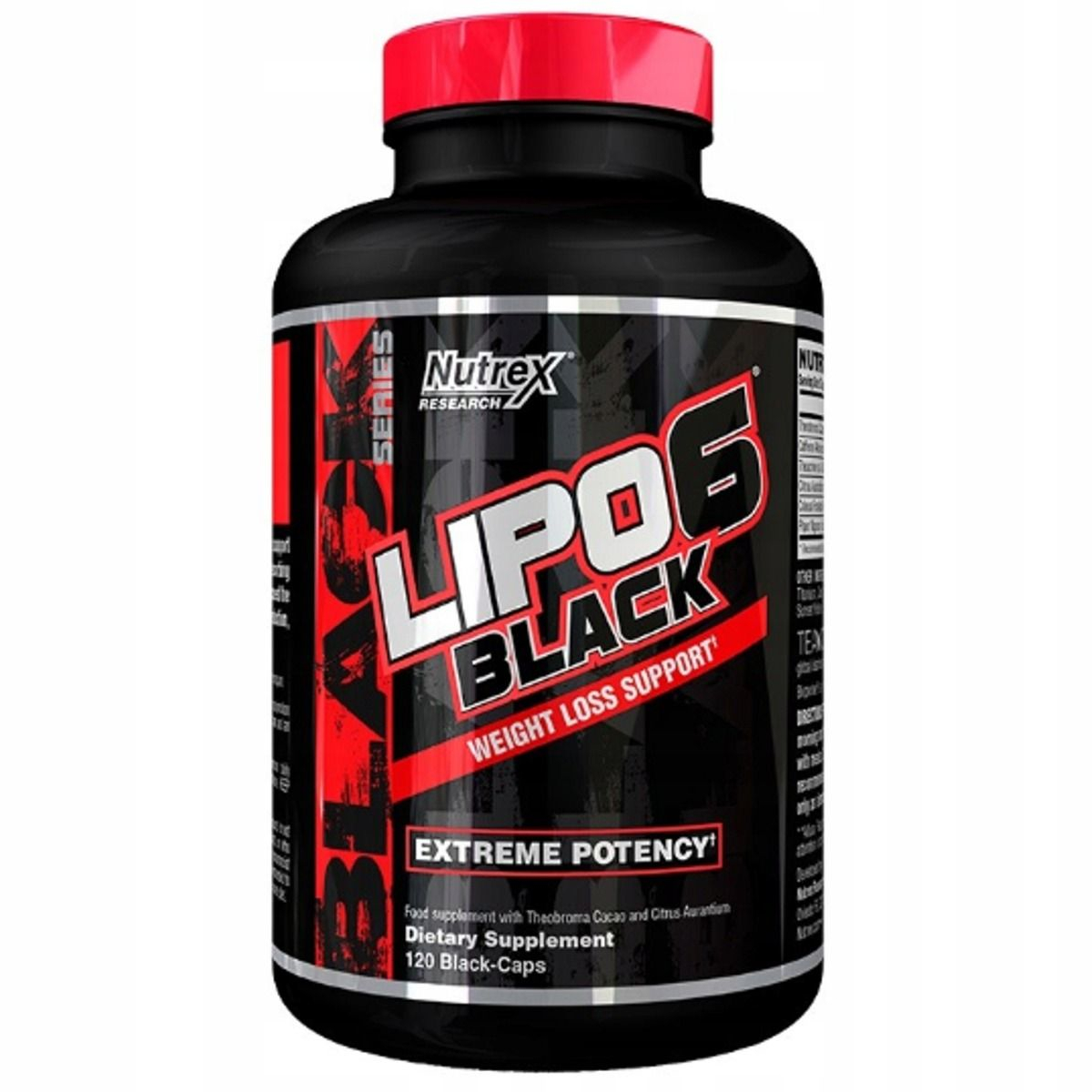 Nutrex Lipo-6 Black suplement diety, 120 kaps./1 opak.