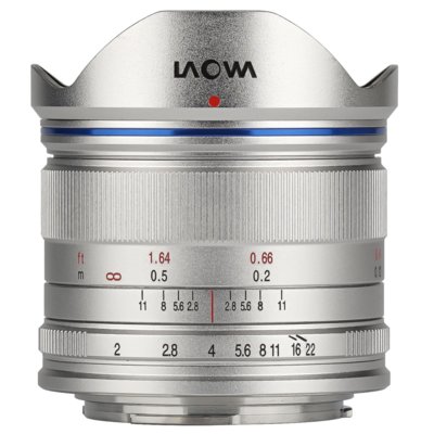 Obiektyw LAOWA Venus Optics C-Dreamer 7.5mm f/2.0 Micro 4/3 Srebrny