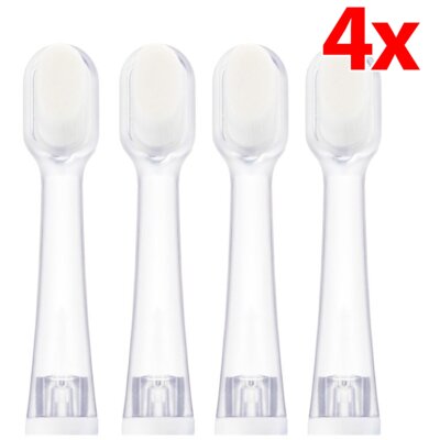 Oryginalna końcówka szczoteczki VITAMMY Bunny (4 szt.) (Delikatna dla dziąseł)