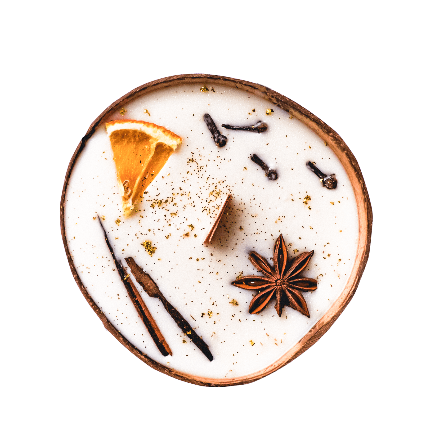 Cocowick Puchata Korzenna Słodycz świeca sojowa w kokosie, 280 ml