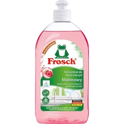 Płyn do mycia naczyń FROSCH Malinowy koncentrat 500 ml