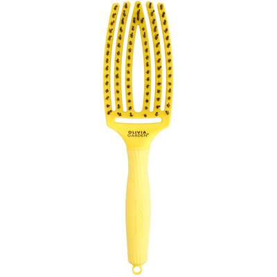 Szczotka do włosów OLIVIA GARDEN Fingerbrush Combo 90 S Żółty