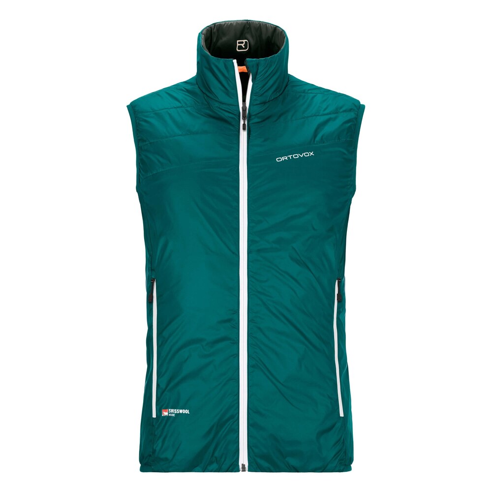 Ortovox - Kamizelka męska Swisswool PIZ CARTAS VEST M pacific green